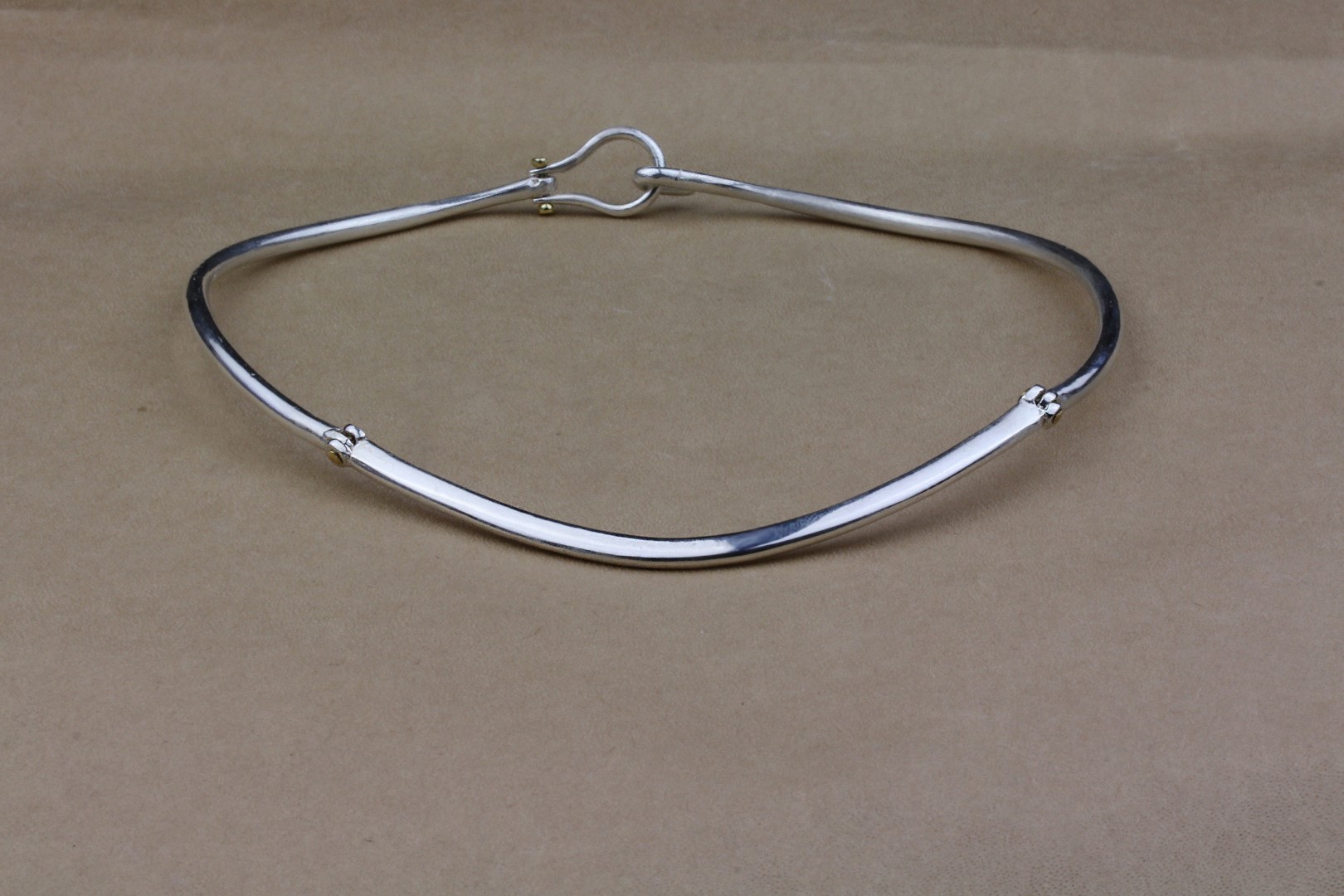 Norway Silver Choker Necklace - Break A Stone Jewelry